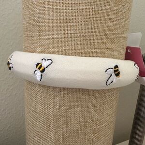 NWT Kate Spade Cream and Black Hair Accessory